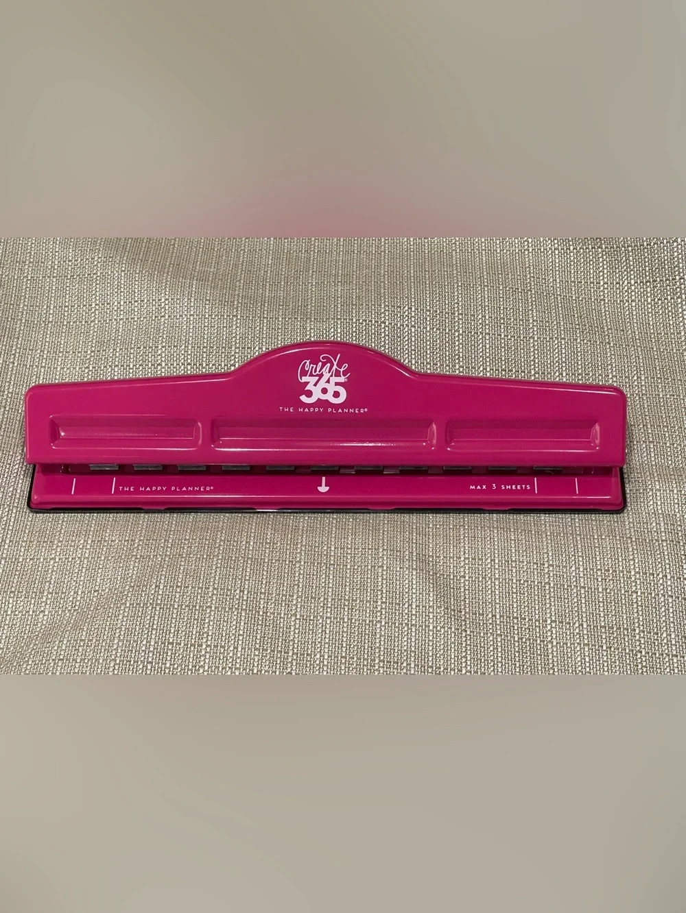 The Happy Planner Create 365 11 - Hole Punch in Pink
